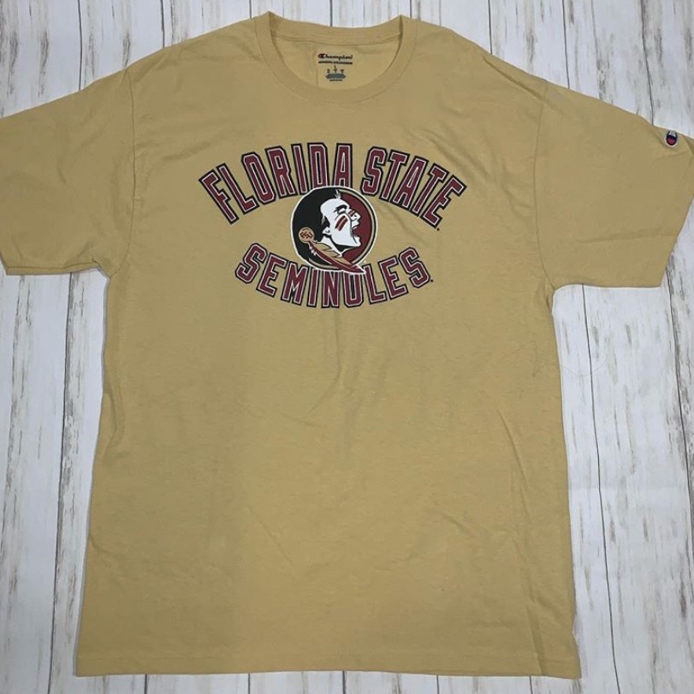 Yellow Champion Florida State Tshirt